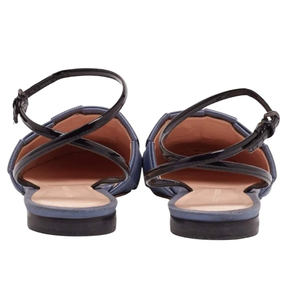 Marco de Vincenzo Basket Weave Flats Womens Size 8 - Picture 5 of 9